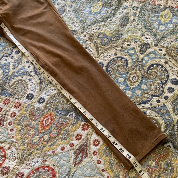 Chico’s faux suede look skinny pull-up stretchy pants XS - Picture 12 of 13